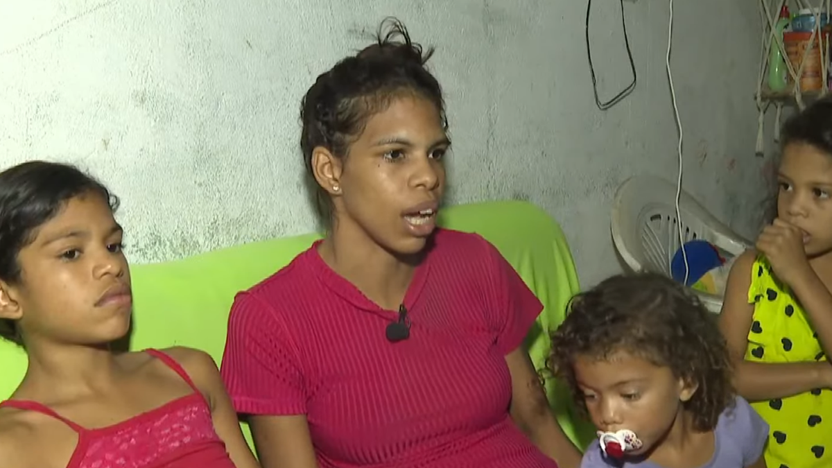 Mãe de 4 filhos clama por socorro após morte do marido em Maceió; saiba como ajudar