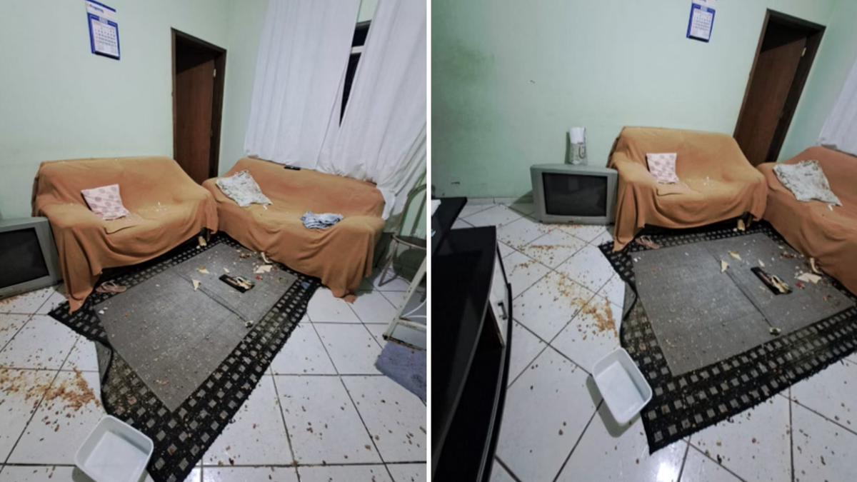 Homem é preso em Minas após agredir mãe idosa com chinelada no rosto