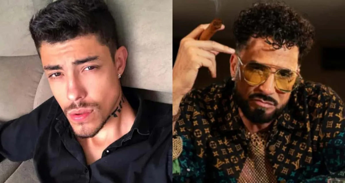 Filho de Latino expõe briga familiar e acusa cantor de ter dez amantes