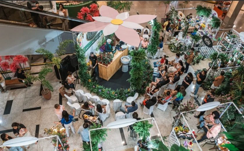 Maceió Shopping recebe evento “Seu Dia Pede Flores”