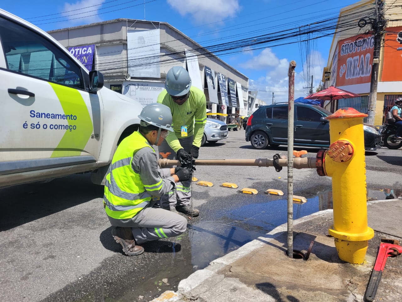 Mais de 80% dos hidrantes de Maceió são recuperados pela BRK
