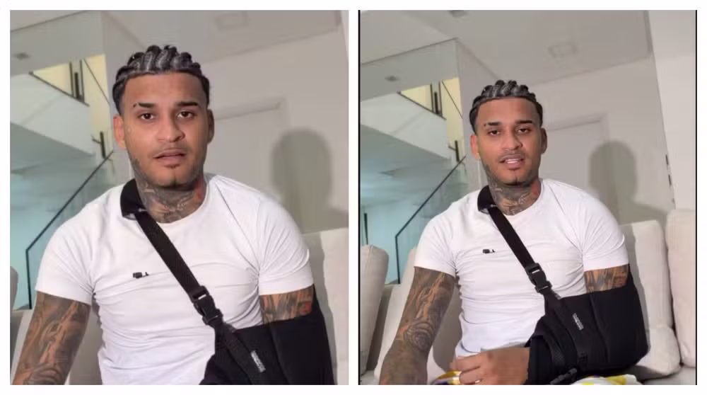 Neiff se pronuncia após ser baleado e nega teorias de “marketing” e “talaricagem”