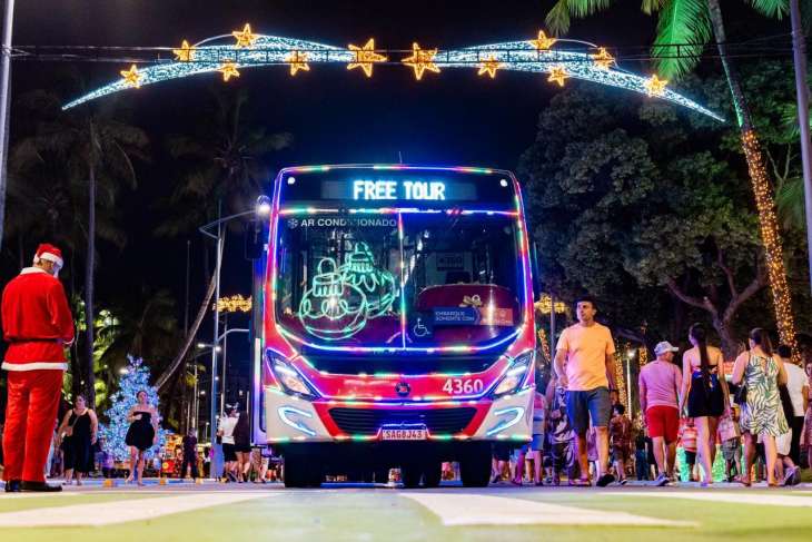 Free Tour Natal Massayó tem circulação suspensa na véspera de Natal em Maceió