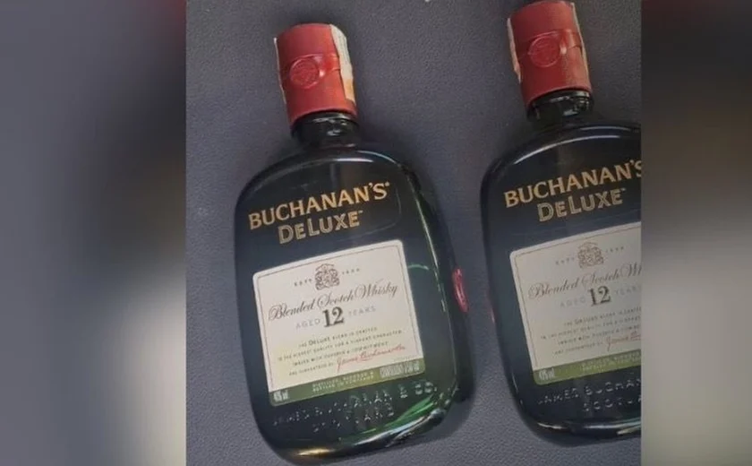 Funcionário é preso após furtar 30 garrafas de uísque em Maceió