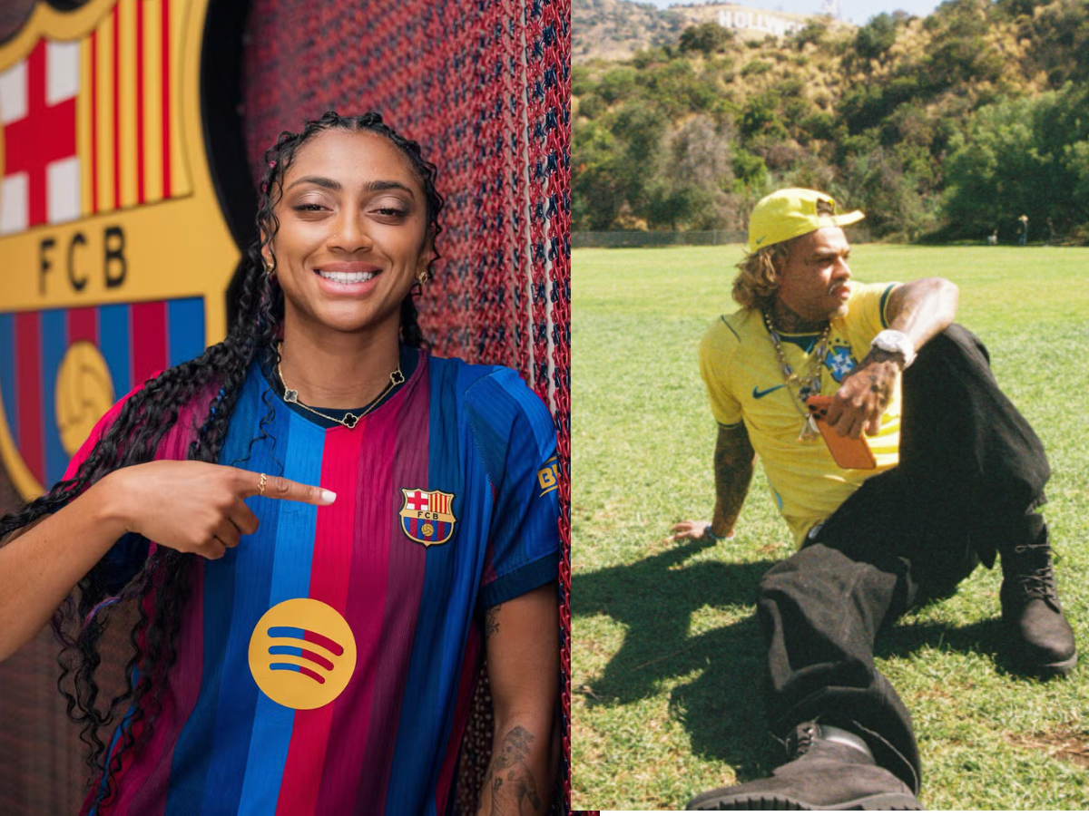 MC Cabelinho e jogadora da Seleção estariam vivendo romance à distância