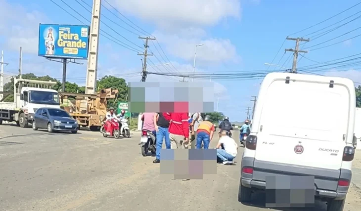 Colisão entre duas motos deixa três mulheres feridas em Arapiraca
