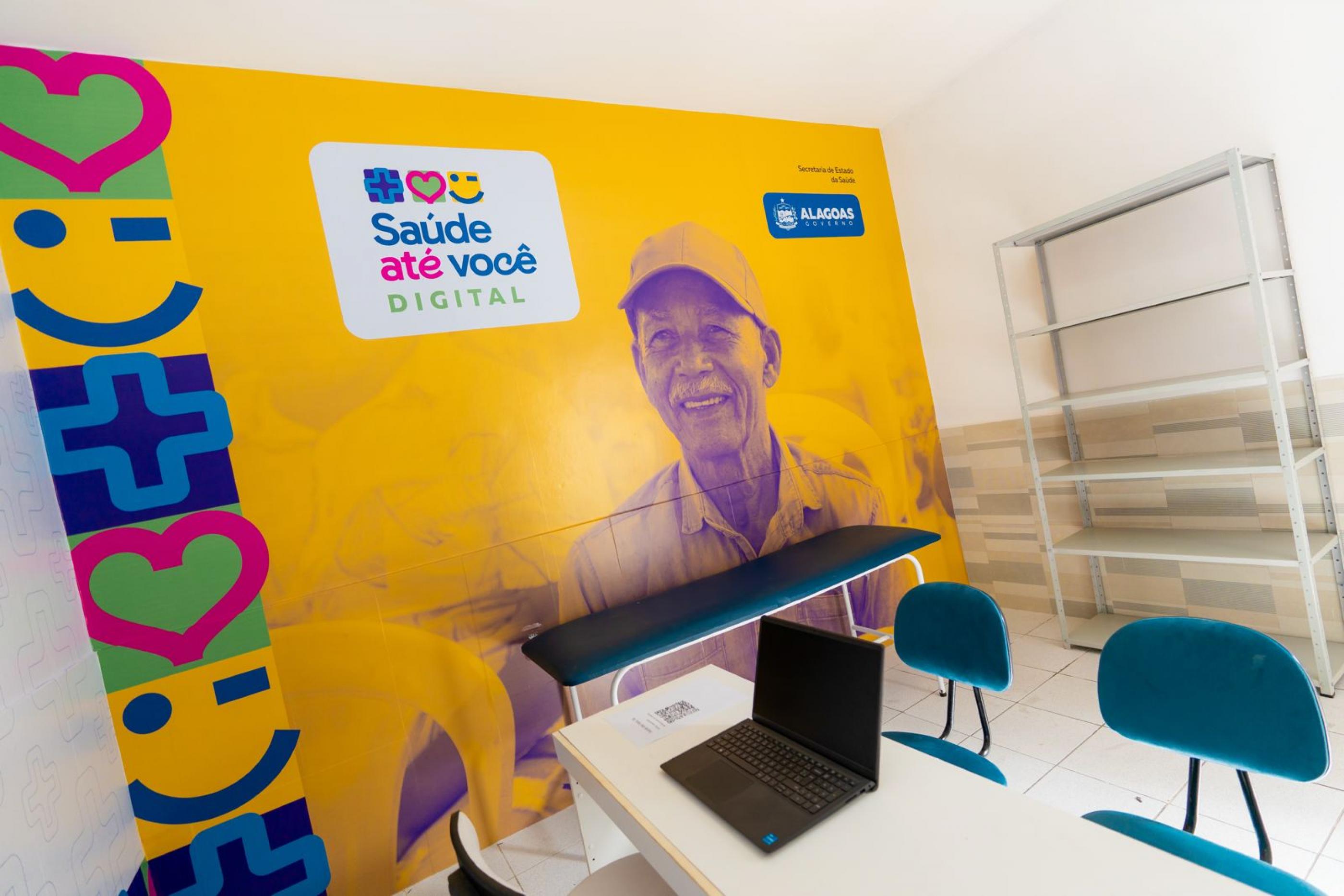 Alagoas inaugura sala do Saúde Até Você Digital em centro de referência