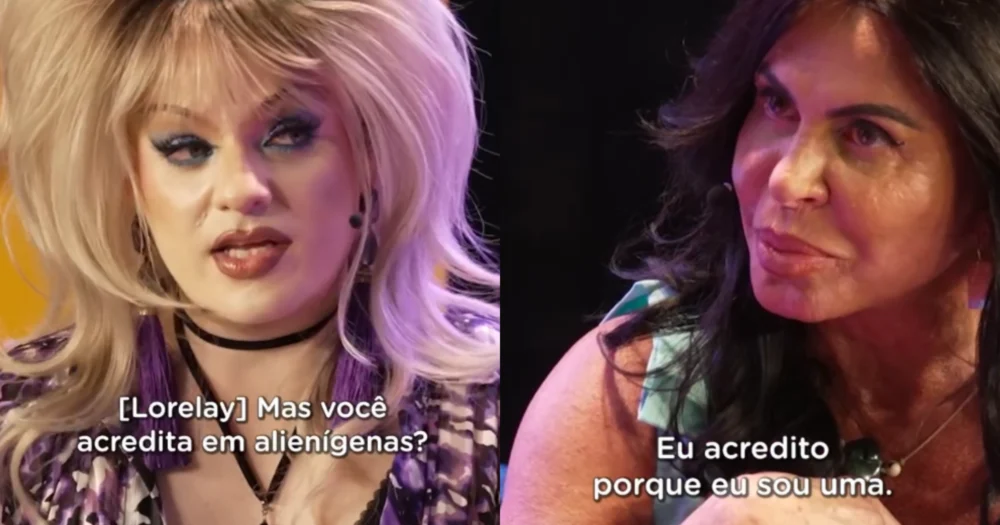 Em entrevista, Gretchen relata ter 'família e influência alienígena'