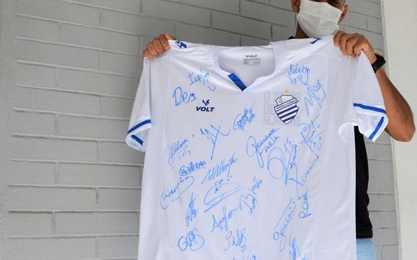 Campanha Torcedor Bom: Hemoal sorteará camisa oficial do CSA autografada