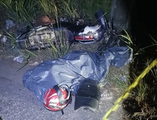 Motociclista morre após perder controle e atingir poste na AL-115