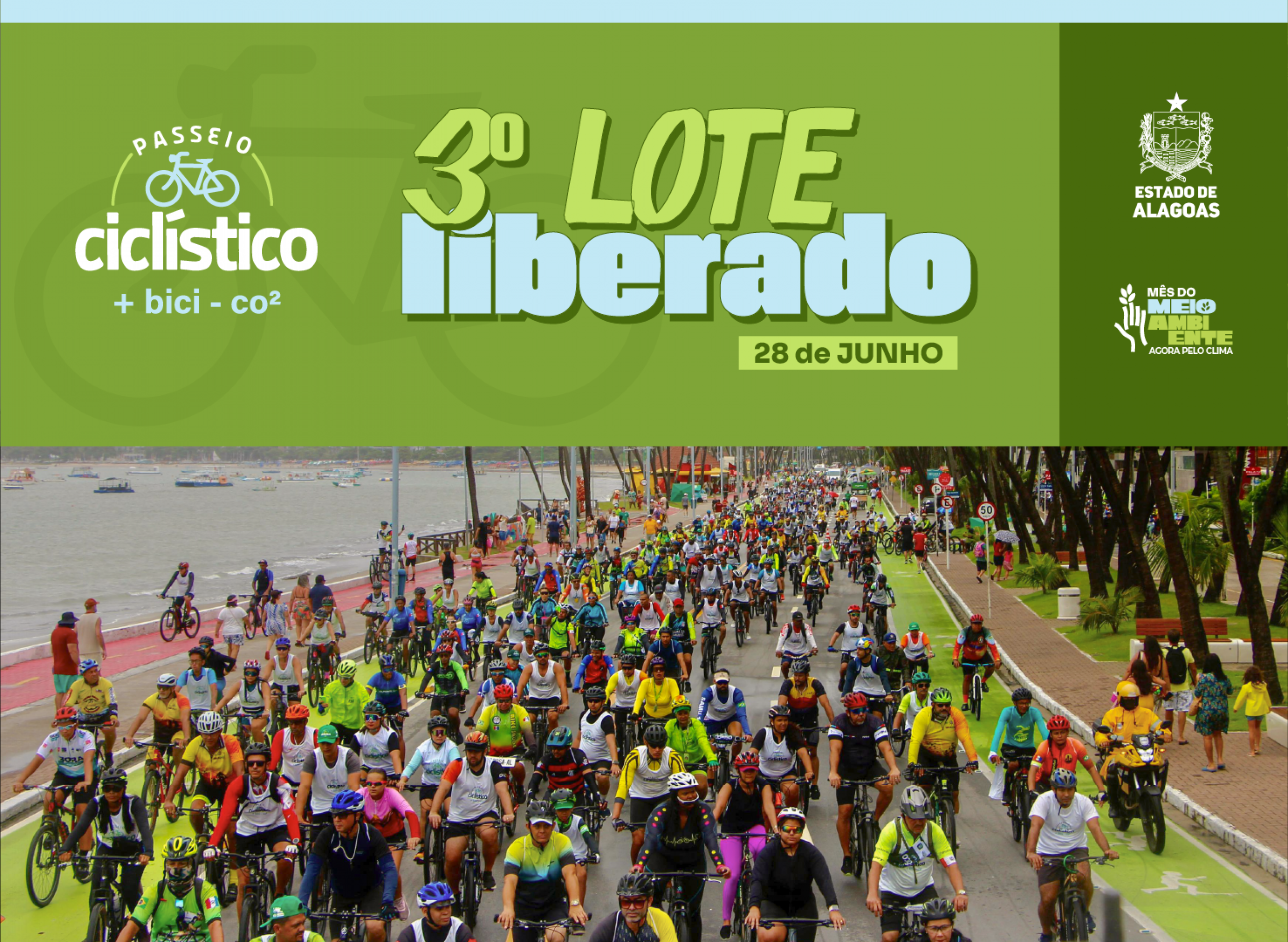 IMA/AL libera terceiro lote de inscrições para Passeio Ciclístico