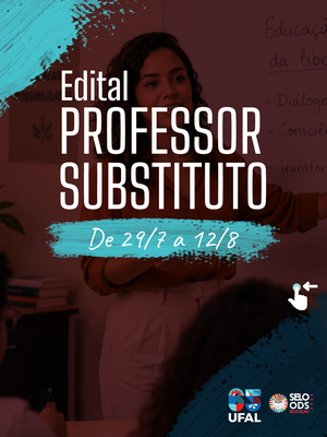 Progep publica edital para distribuição de vagas de professor substituto