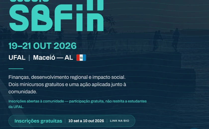 Ufal sedia evento sobre finanças, desenvolvimento e impacto social