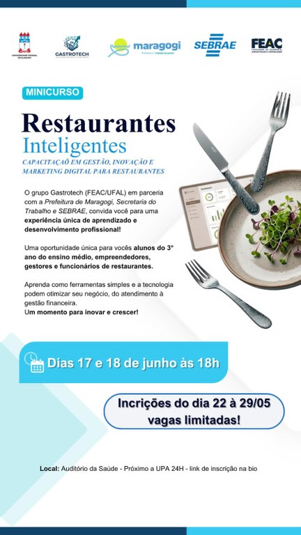 Feac promove capacitação para restaurantes de Maragogi