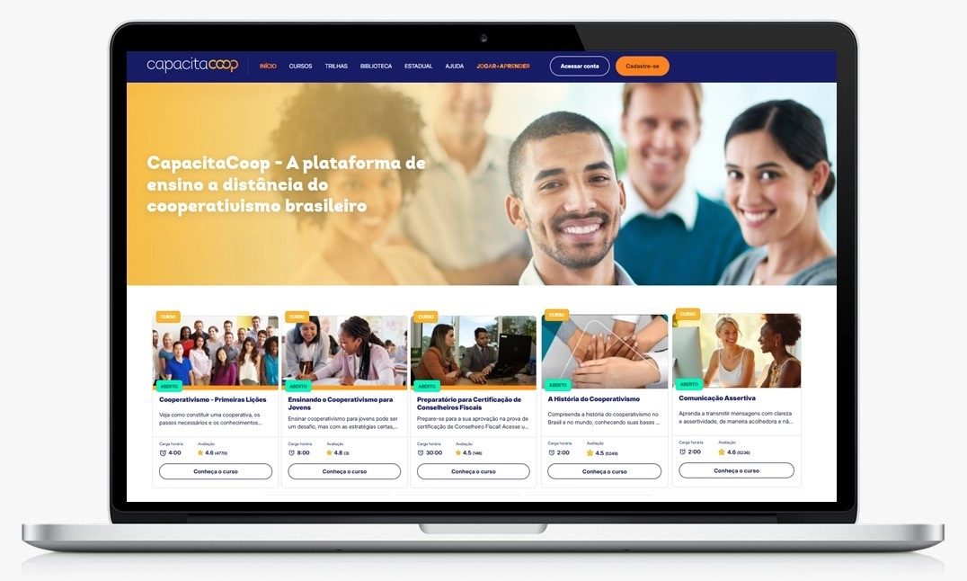 Cooperativismo amplia oferta de qualificação com mais de 200 cursos gratuitos