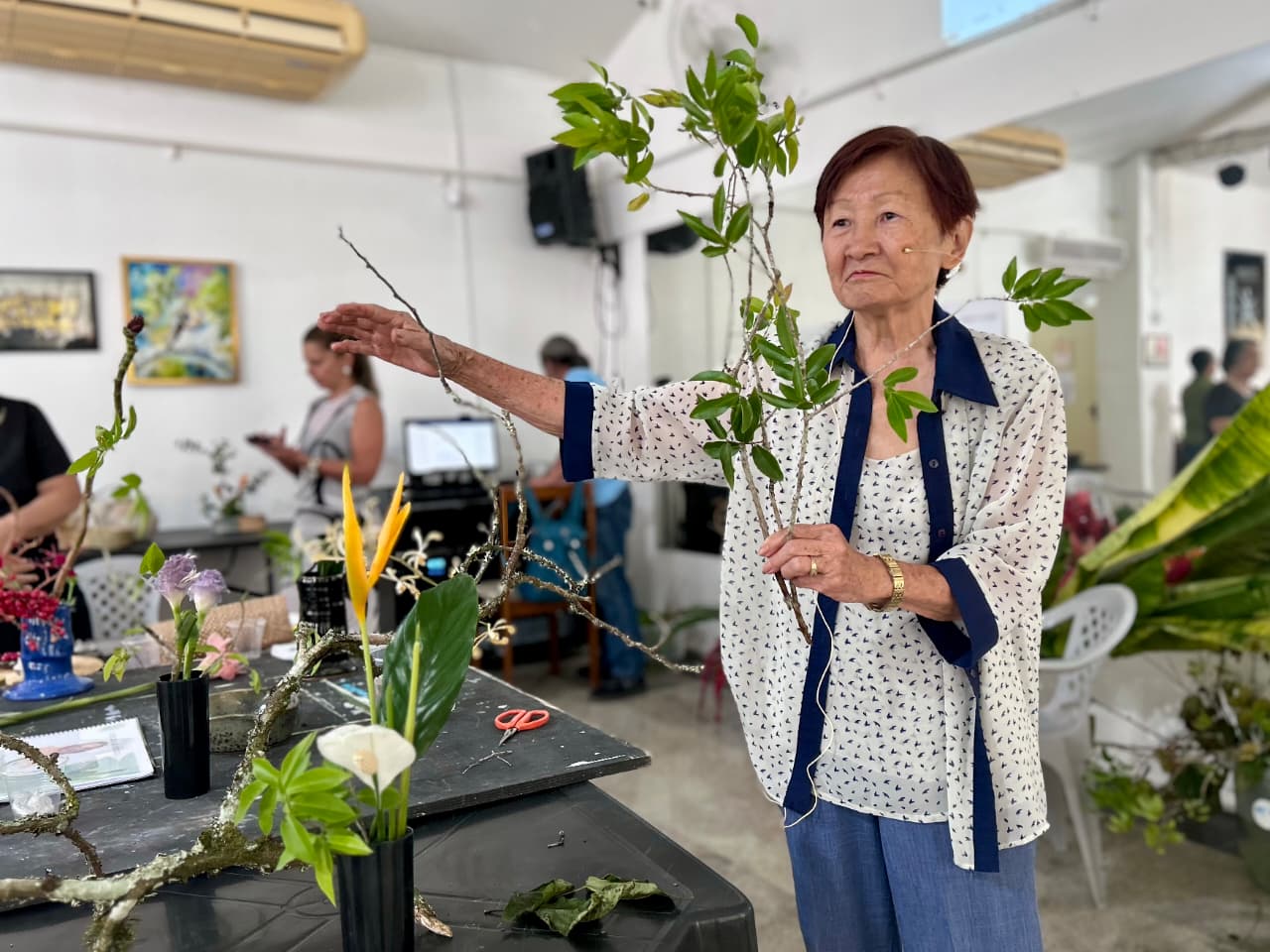 Arte milenar japonesa inspira workshop de Ikebana em Maceió