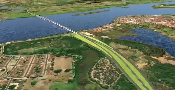 Ponte entre AL e SE é incluída no PAC e terá mais de R$ 200 milhões para conclusão