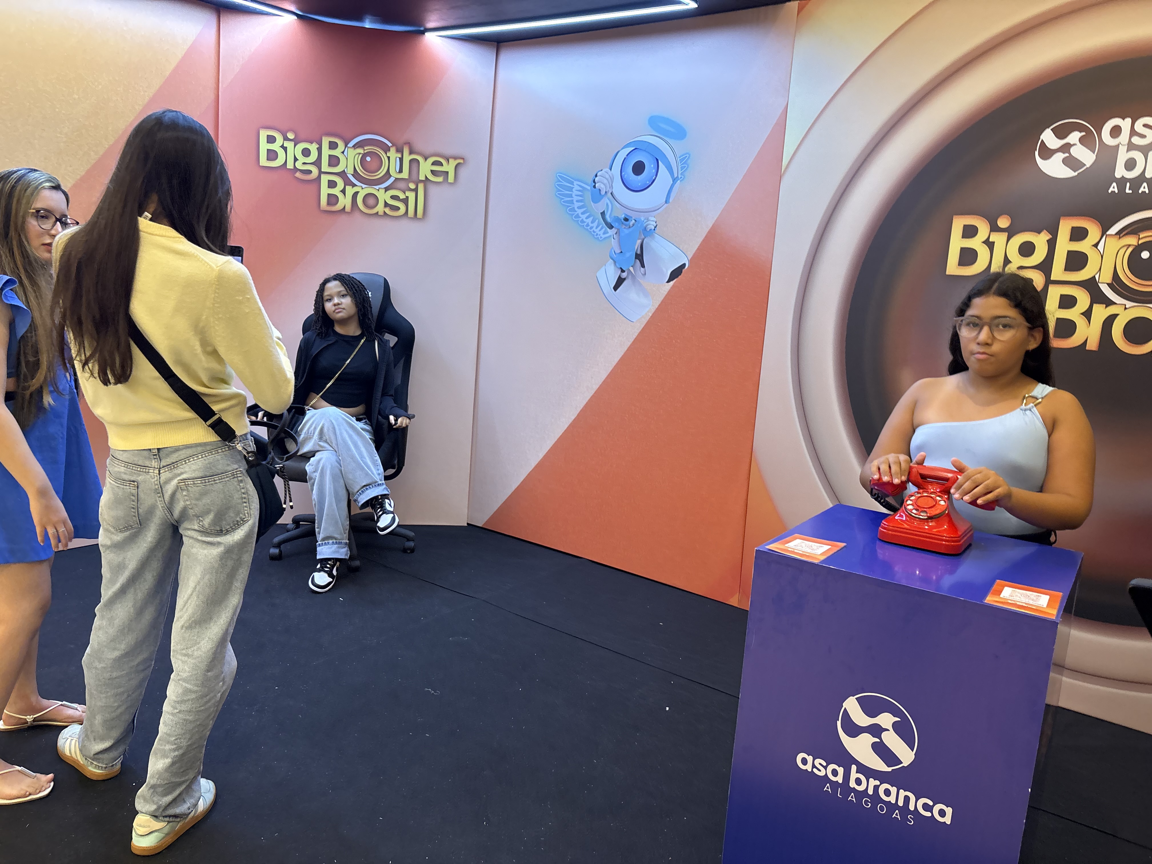 Confessionário do BBB chega a Maceió