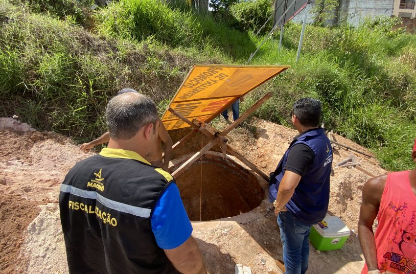Convívio Social descobre construção de fossa irregular e paralisa construção