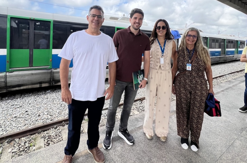 Representantes de Maceió fazem visita técnica para reforçar potencial turístico em rotas de trem