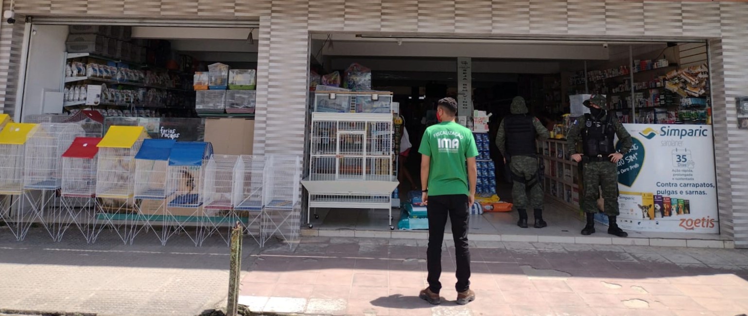 Pet shops em Maceió são autuados em R$ 38 mil pelo IMA