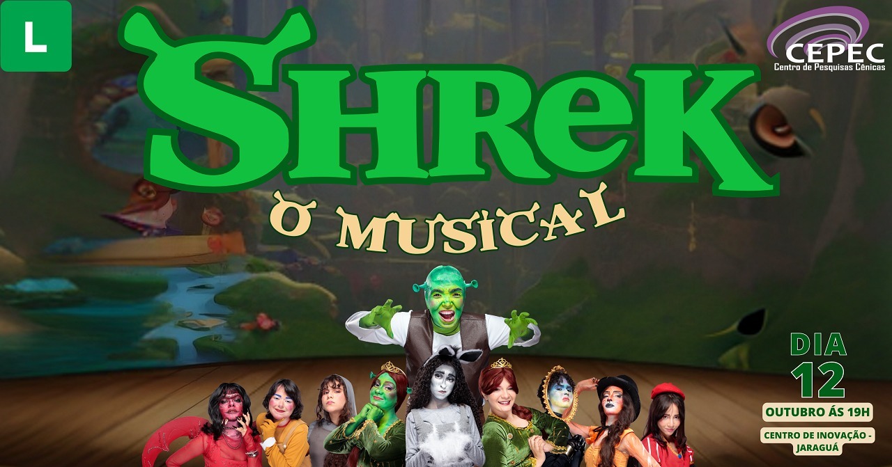 CEPEC apresenta espetáculo 'Shek - O Musical' no Dia das Crianças em Maceió