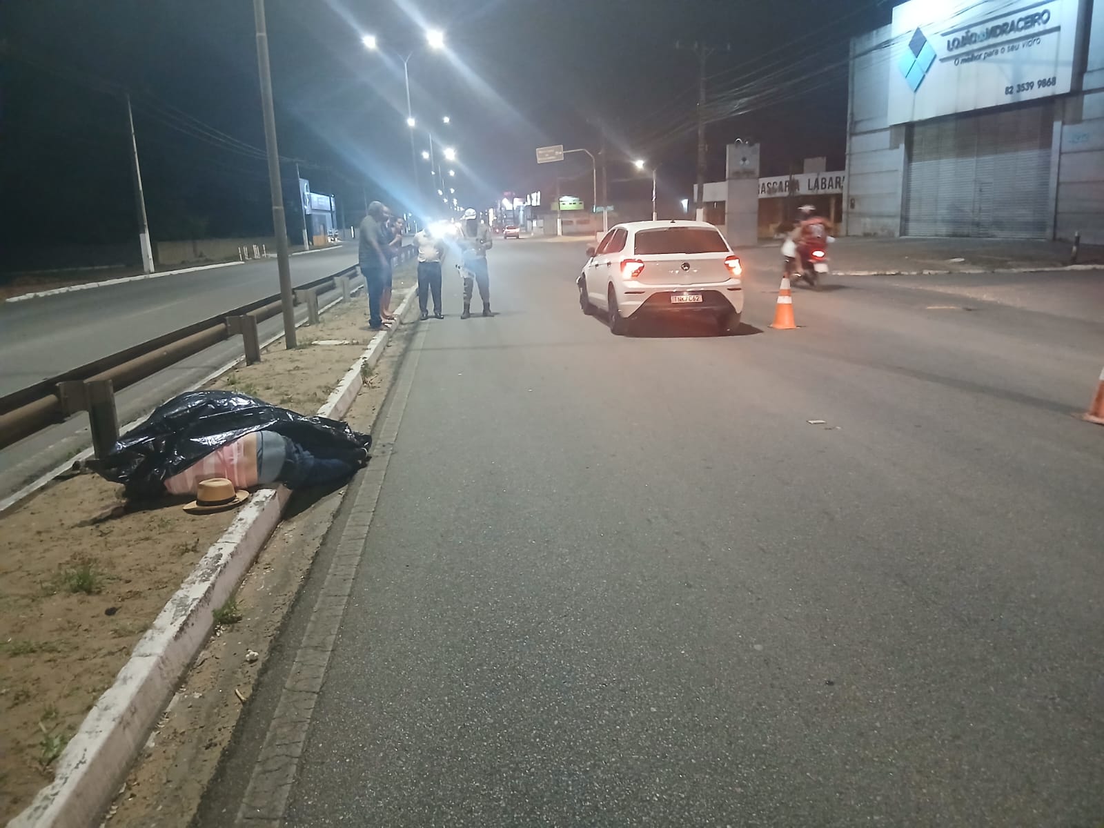 Colisão entre carro e bicicleta deixa uma vítima fatal em Arapiraca