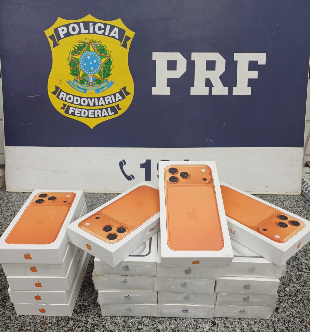 Fiscalização na BR flagra transporte irregular de celulares em Alagoas