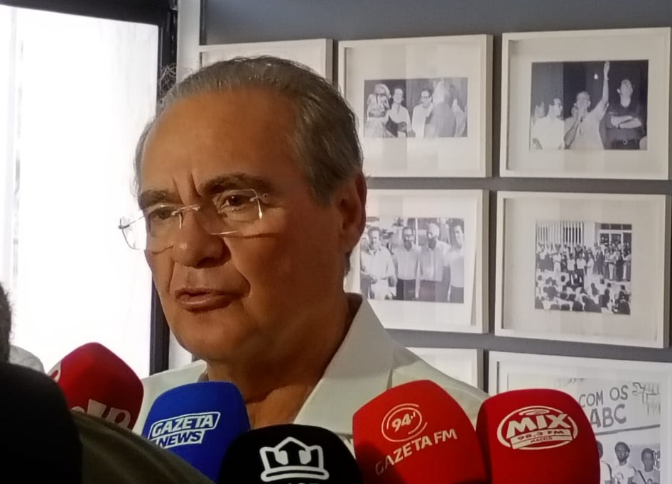 Renan denuncia censura após decisão sobre discurso no Senado
