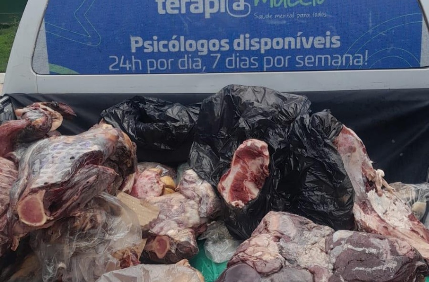 Vigilância apreende 320 kg de carnes impróprias em supermercado de Maceió
