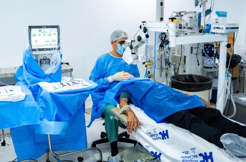 Hospital da Cidade em Maceió amplia acesso à cirurgia de catarata