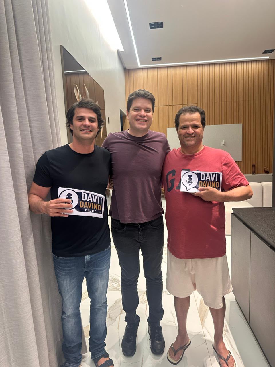 Breno e Dudu Albuquerque fortalecem projeto de Davi ao Senado