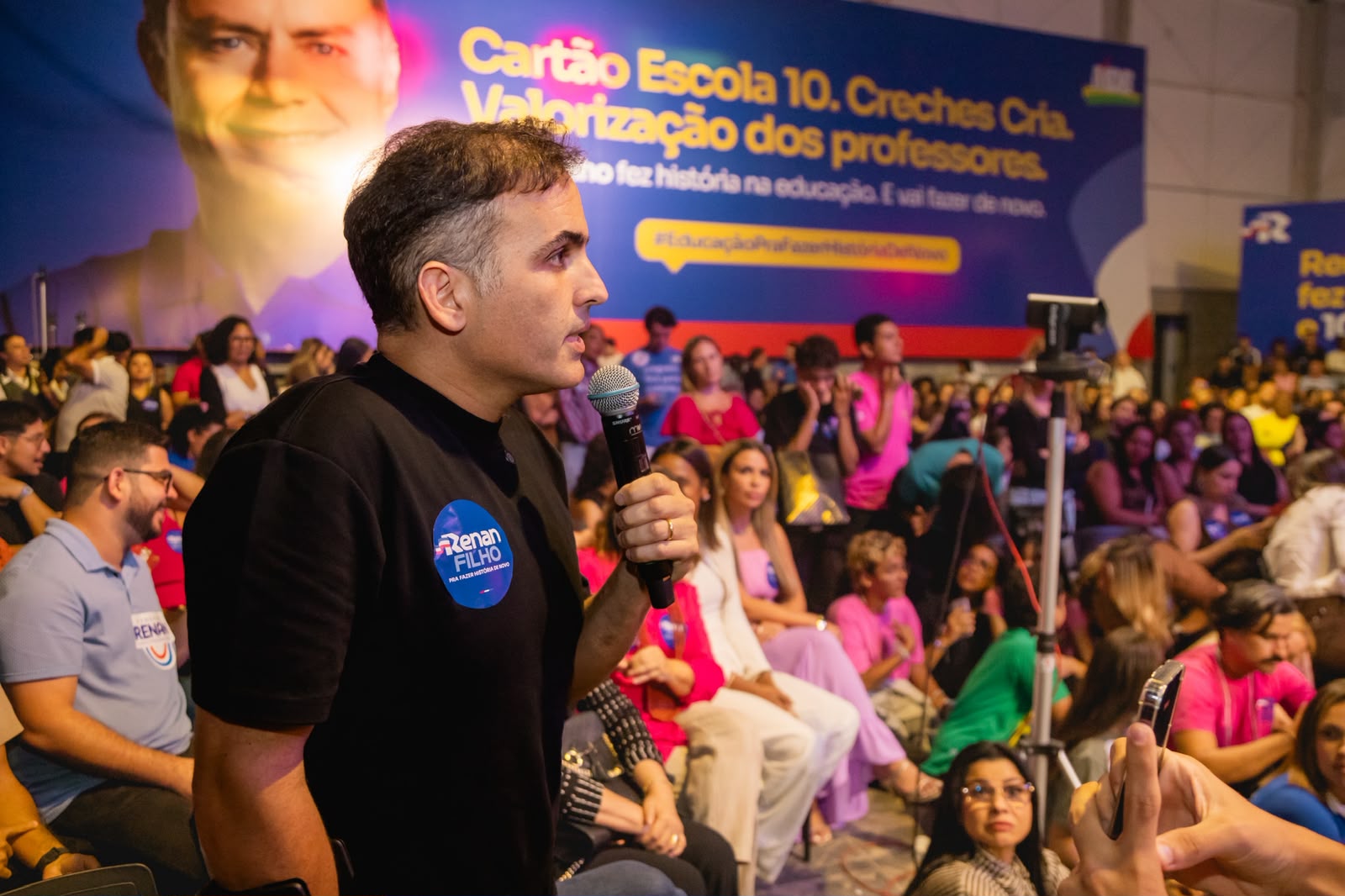 Renato Filho propõe ampliar modelo de escolas bilíngues de Pilar para todo o estado