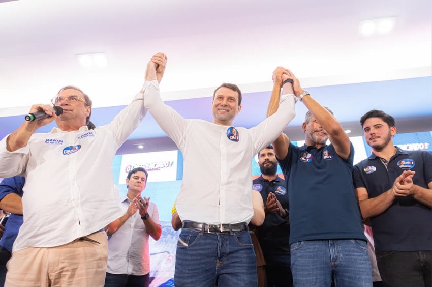 Daniel Barbosa oficializa candidatura à reeleição durante convenção da União Progressista