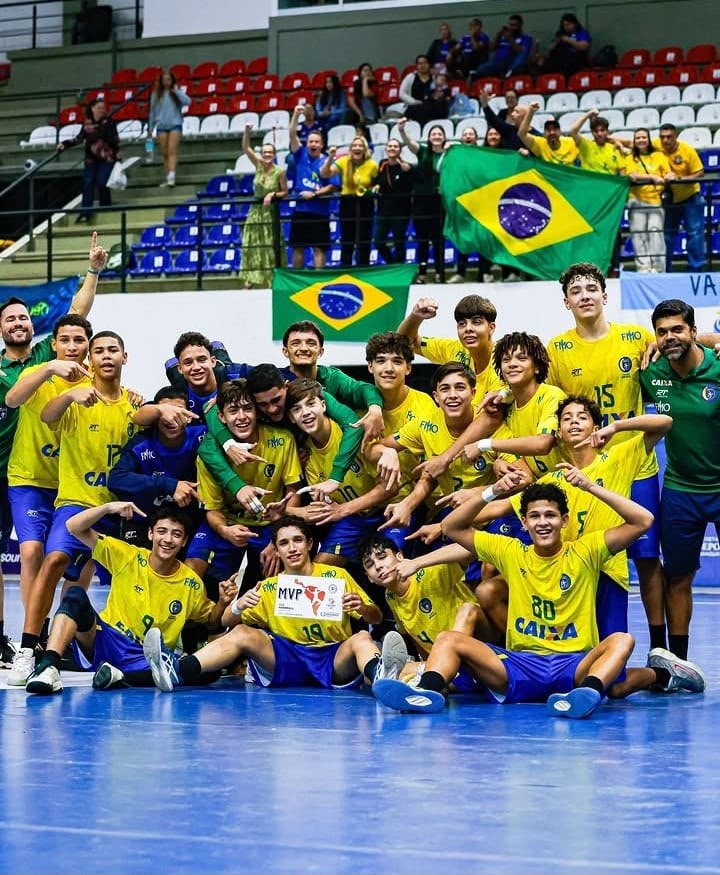 Atletas alagoanos conquistam medalhas pela Seleção Sub-14 de Handebol