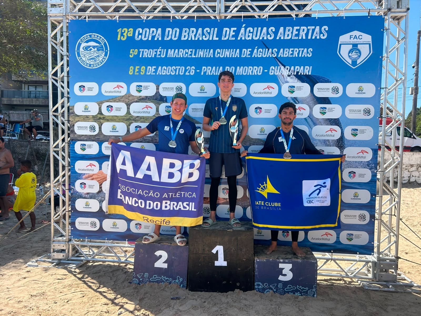 Felipe Knowles leva Alagoas ao topo do pódio nacional em etapa da Copa Brasil