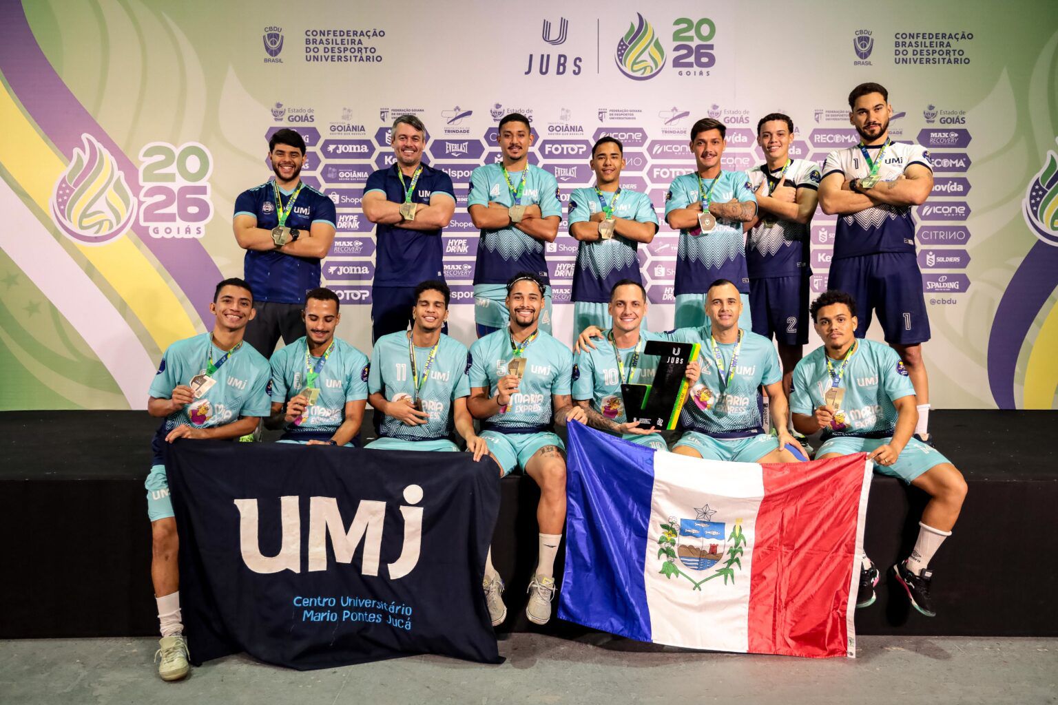 UMJ encerra primeira semana do JUBs 2026 com título, acesso e nove medalhas na natação
