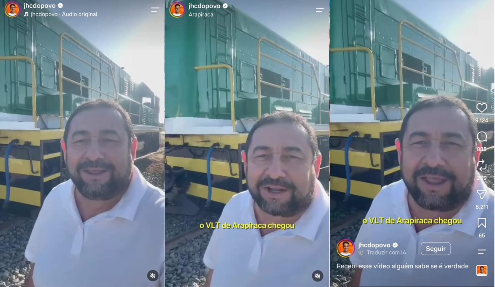 Quem é Renildo Moura, autor do vídeo que provocou a polêmica do VLT?