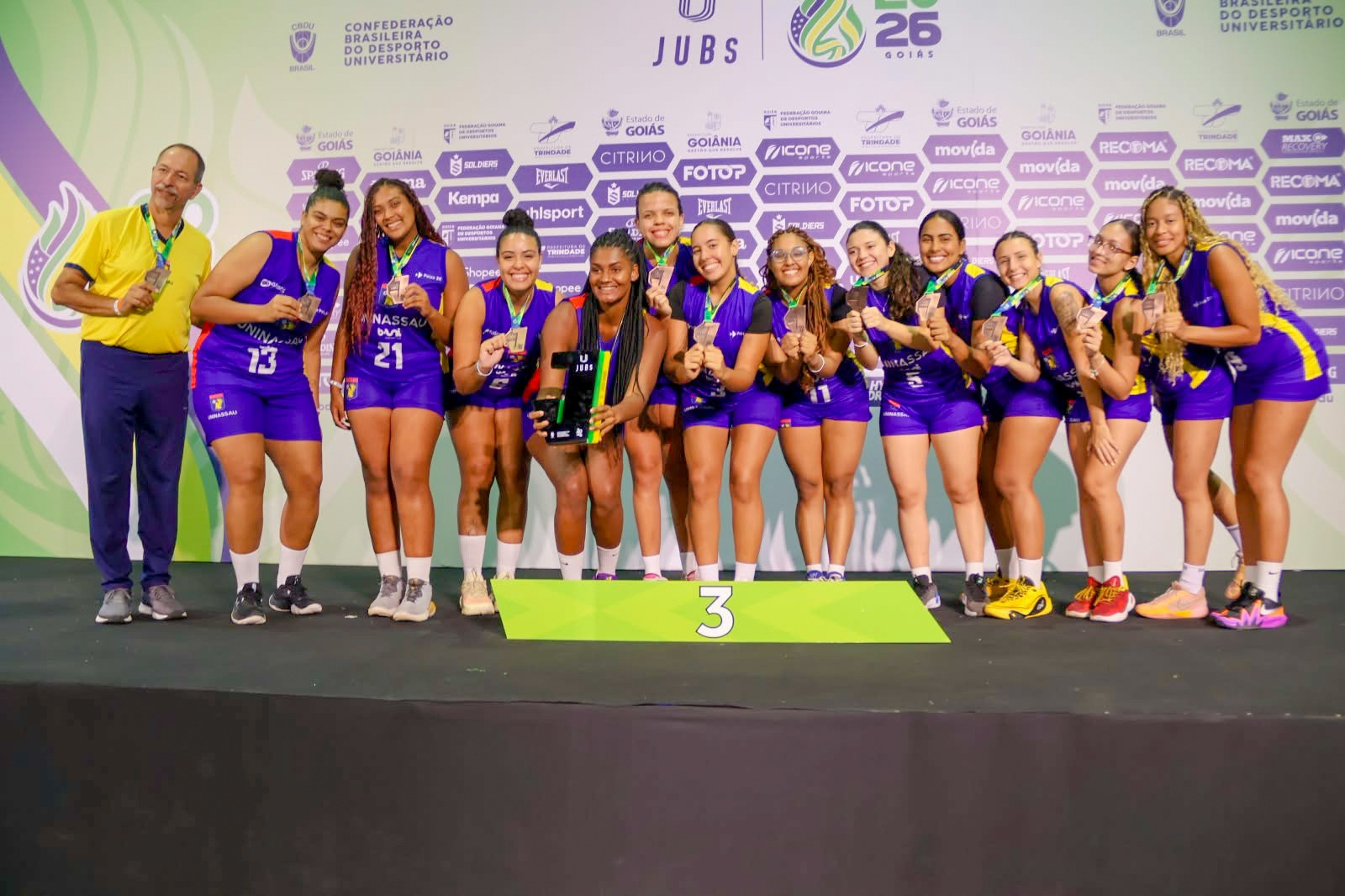Delegação alagoana conquista duas medalhas na primeira semana dos Jogos Universitários Brasileiros