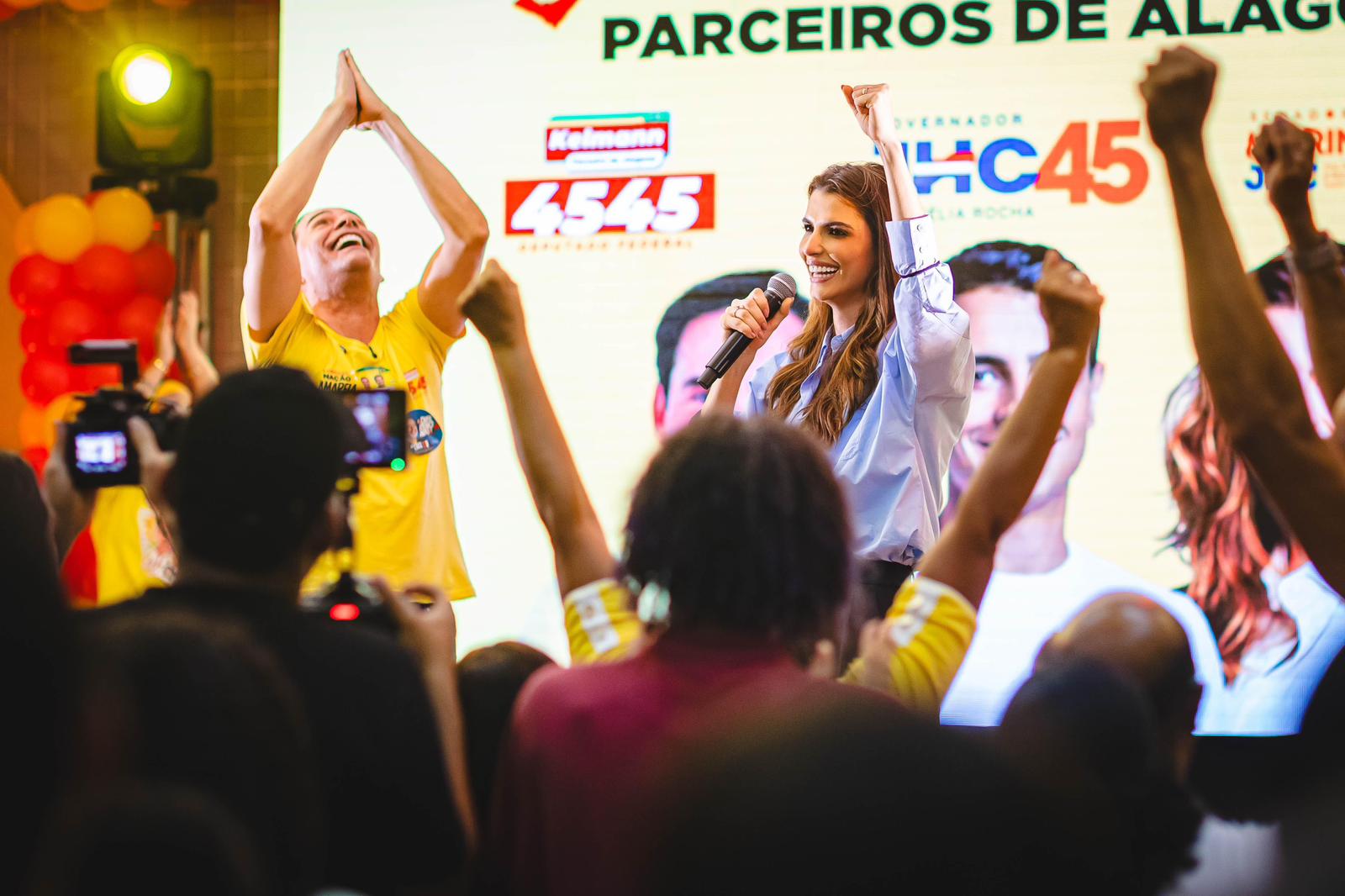 Marina JHC recebe o apoio de Kelmann Vieira e de lideranças no Benedito Bentes
