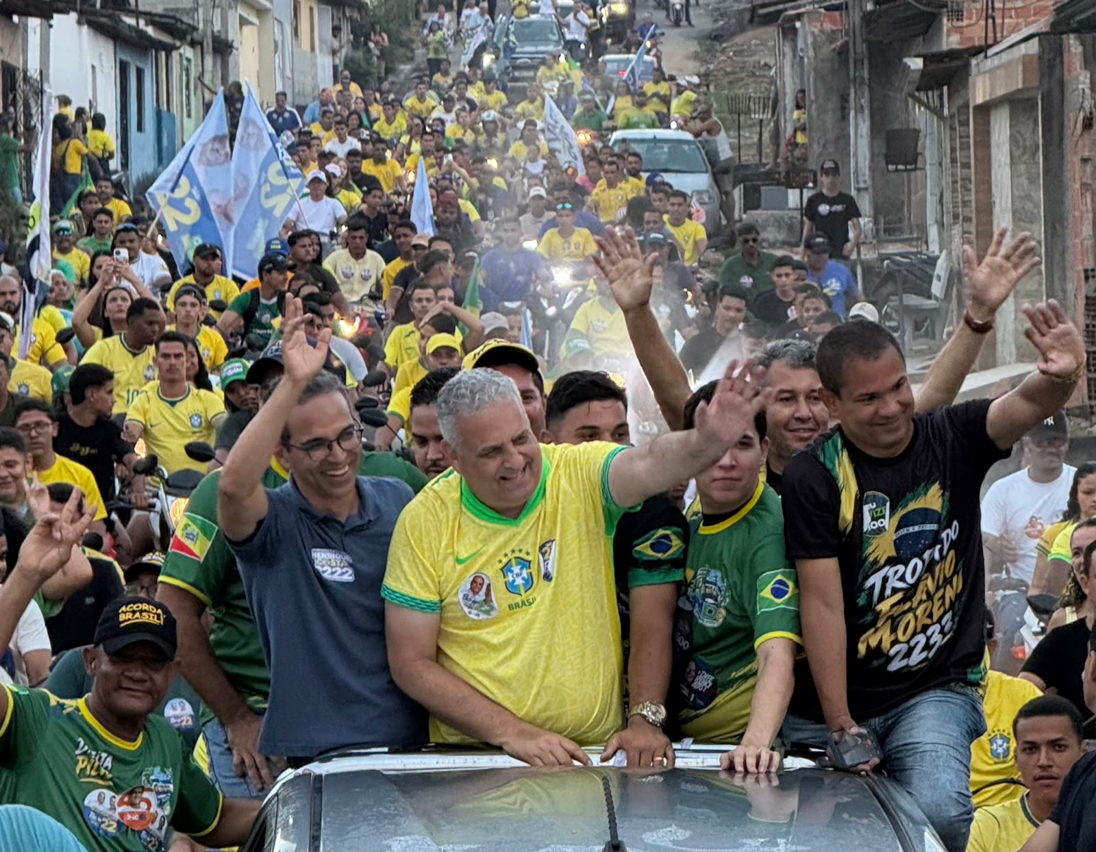Alfredo Gaspar encerra fim de semana de campanha pelas ruas de Atalaia