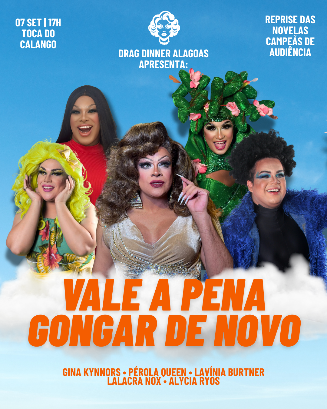 Drag Dinner Alagoas promove edição especial de humor com o tema 'Novelas'