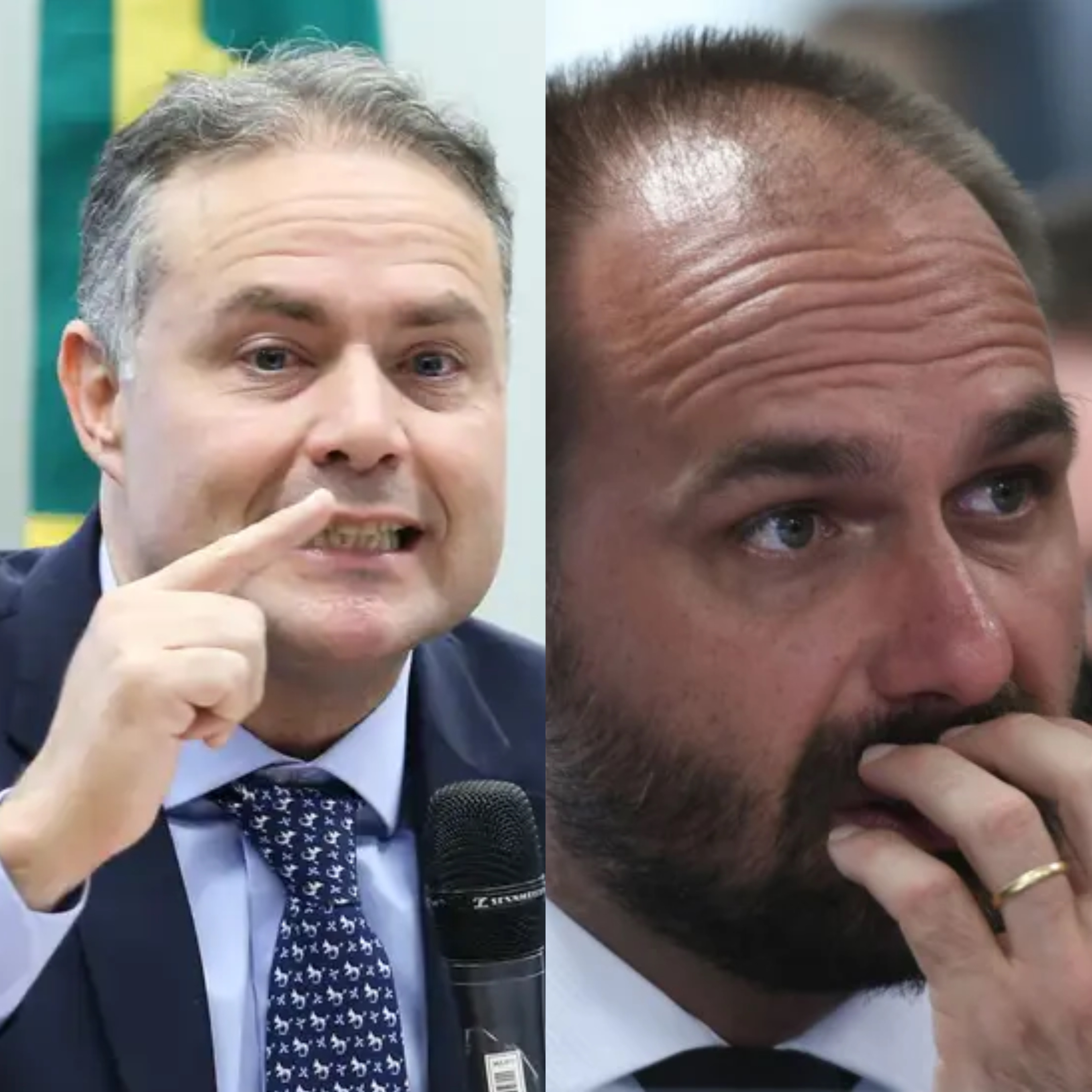 De Renan Filho para Eduardo Bolsonaro: Se prepara tua hora vai chegar