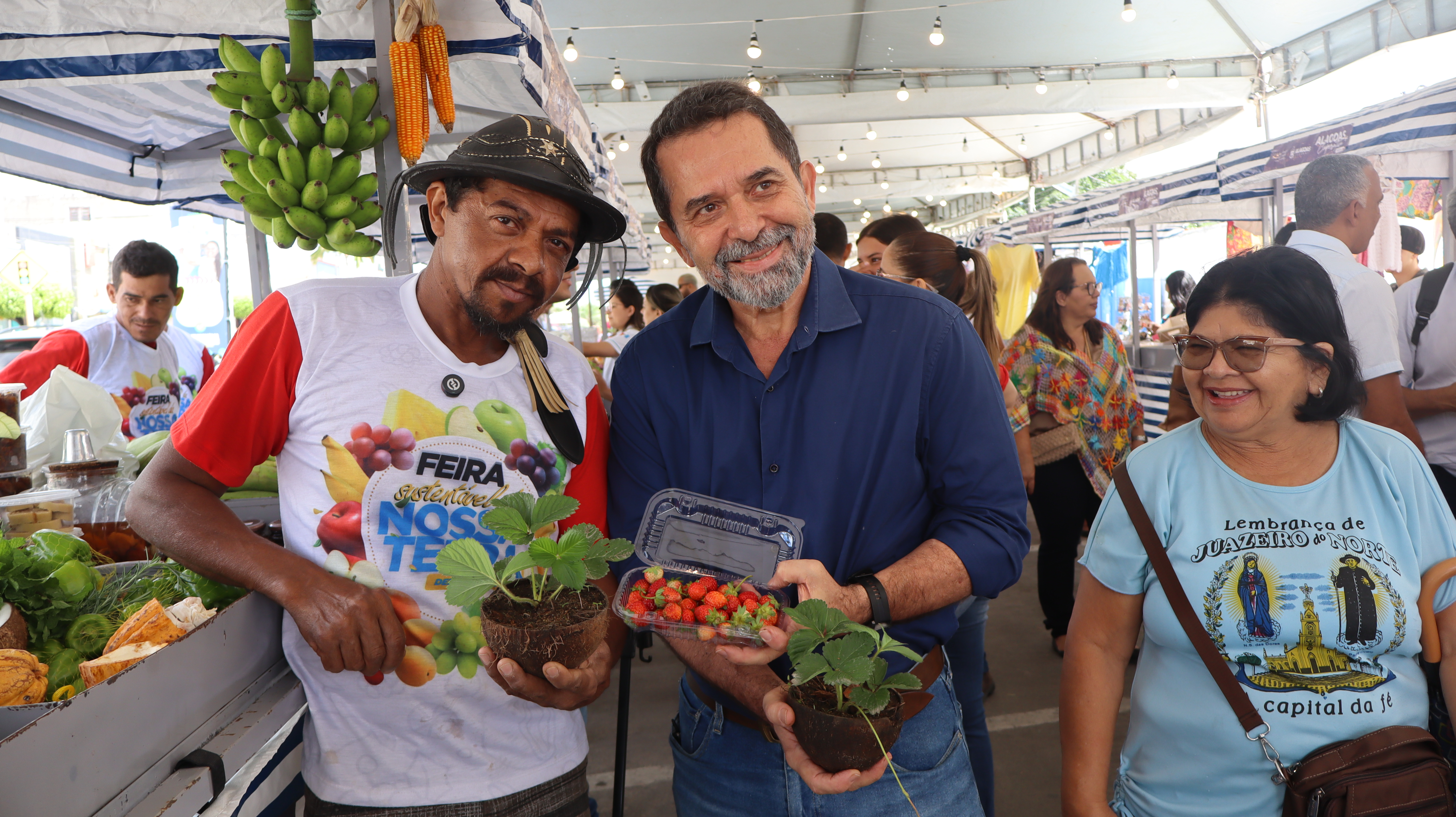 Alimentos da Roça do Sertão de Alagoas São Destaque na Feira da Agricultura Familiar em Delmiro Gouveia