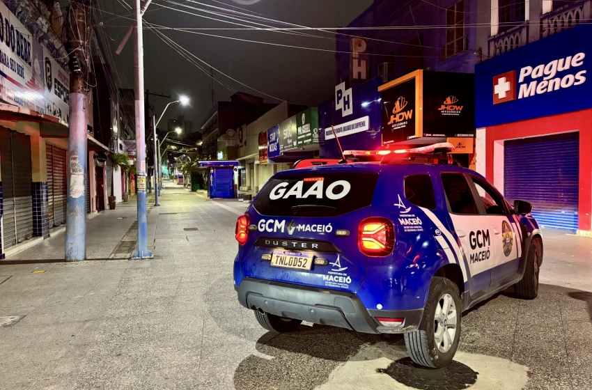 Guarda prende suspeito de furtar fiação no Centro de Maceió