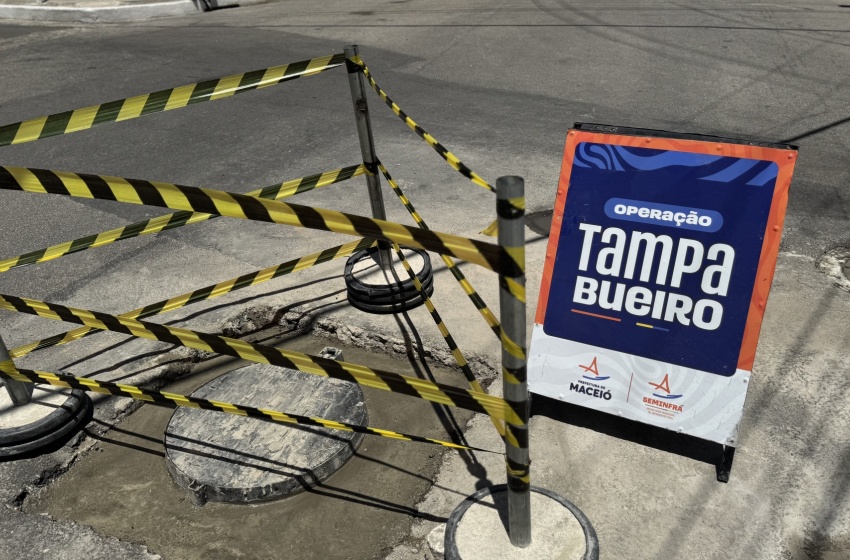 Maceió terá nova etapa da Operação Tampa Bueiro na Gruta de Lourdes