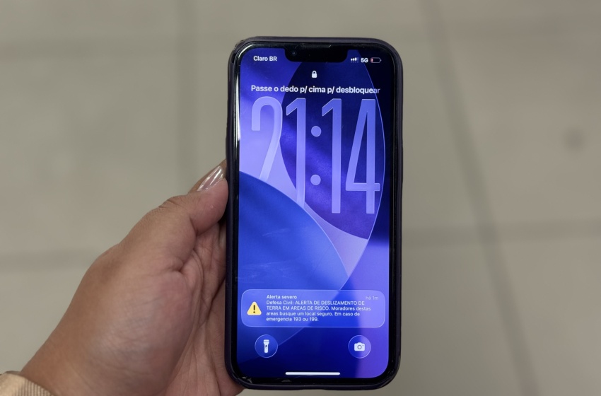Defesa Civil explica quando envia alertas e como funcionam os níveis