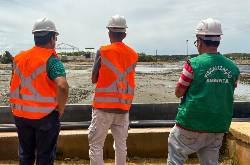Fiscalização ambiental apura poluição no Riacho Doce