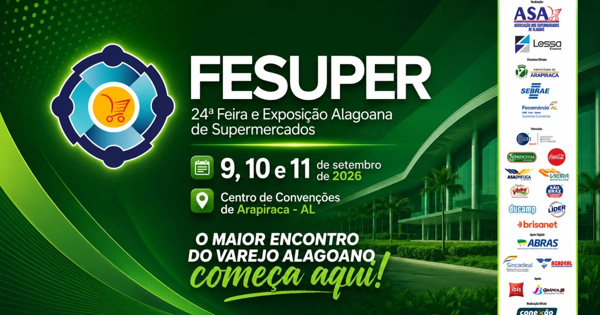 Sebrae impulsiona inovação e inteligência de mercado na 24ª Fesuper, em Arapiraca