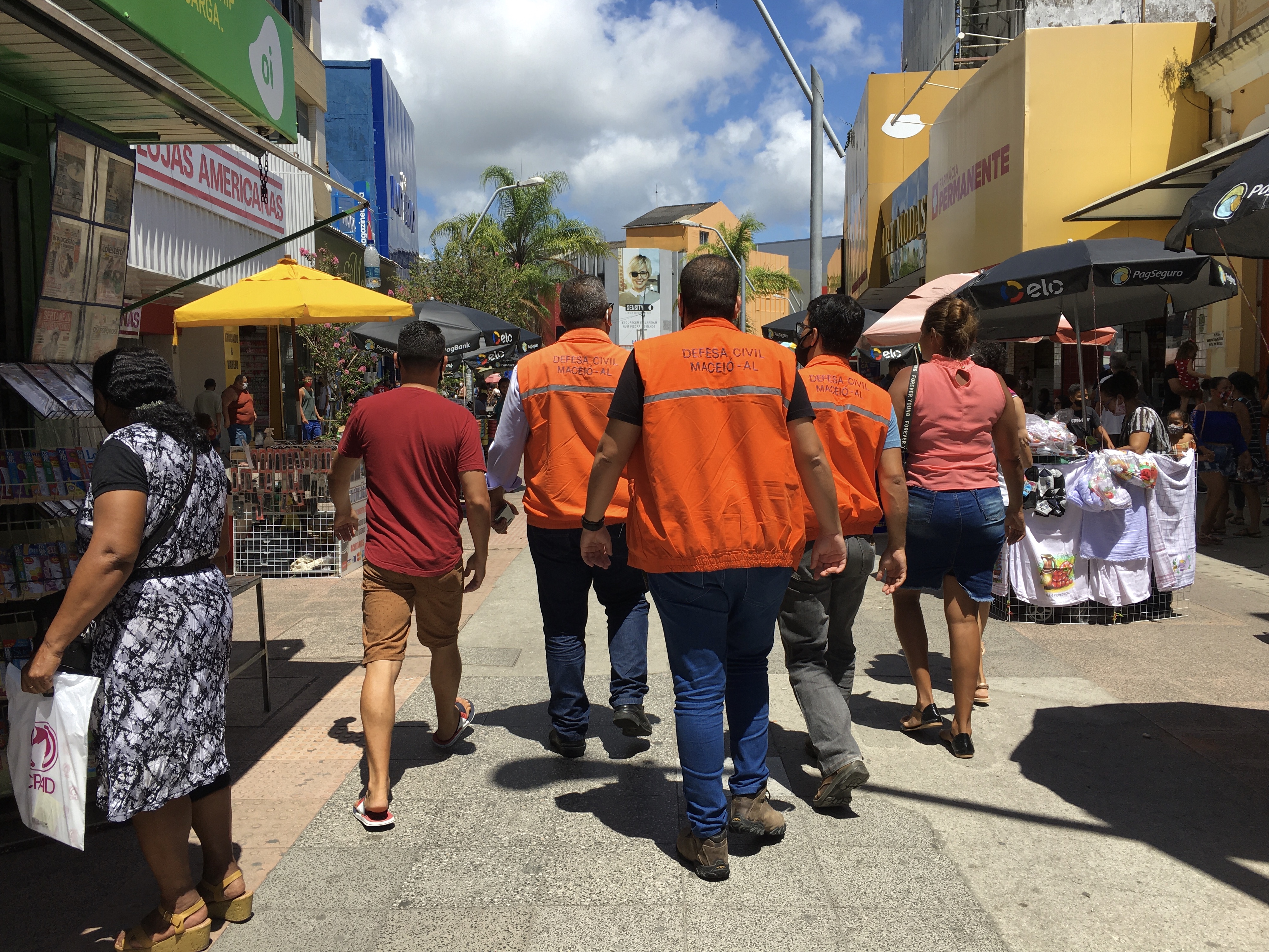 Defesa Civil de Maceió inicia vistorias no Centro a partir desta segunda-feira (22)